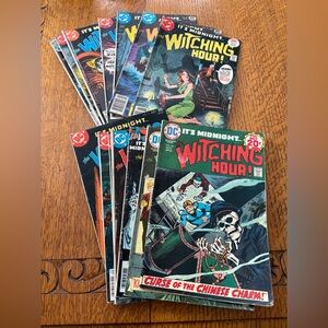 14 issues Bronze Age DC Comics The Witching Hour 1974-1978